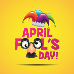 April fool's day, Typography, Colorful vector
