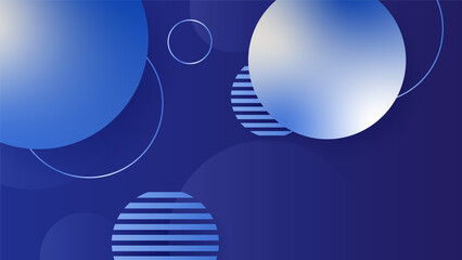 Dark blue abstract background geometry shine and layer element vector for presentation design. Suit for business, corporate, institution, party, festive, seminar, and talks.