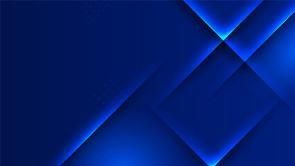 Dark blue abstract background geometry shine and layer element vector for presentation design. Suit for business, corporate, institution, party, festive, seminar, and talks.