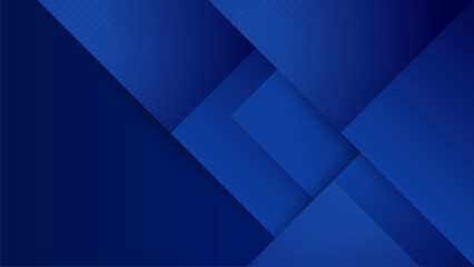 Dark blue abstract background geometry shine and layer element vector for presentation design. Suit for business, corporate, institution, party, festive, seminar, and talks.
