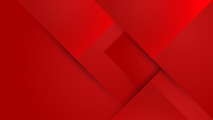 Dark red abstract background geometry shine and layer element vector for presentation design. Suit for business, corporate, institution, party, festive, seminar, and talks.