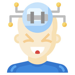 EXERCISE flat icon,linear,outline,graphic,illustration