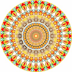 Mandalas, Ramadan kareem. Vintage decorative elements. Oriental patterns, vector illustrations. Islam, Arabic, Indian, turkish, pakistan, chinese, ottoman motifs, mandala with no outlines.