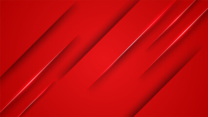 Dark red abstract background geometry shine and layer element vector for presentation design. Suit for business, corporate, institution, party, festive, seminar, and talks.