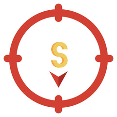 SOUTH flat icon,linear,outline,graphic,illustration