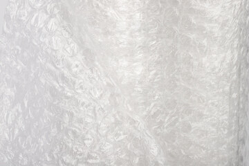protective bubble wrap used to package products. It stands on a white background.