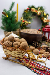 Fototapeta na wymiar Traditional Ukrainian Christmas dish 