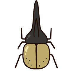 かわいいヘラクレスオオカブト