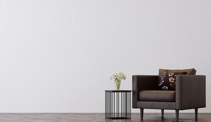 A living room is a room in a home. The living room in a home is shared by the people living in the home. 3d rendering