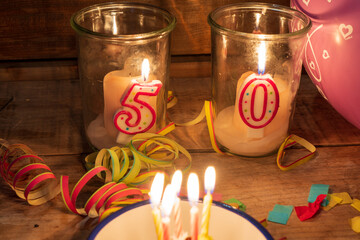 Geburtstag der F&uuml;nfzigste 