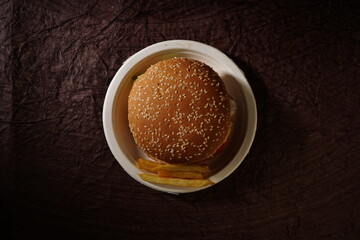 Sugarcane Burger plate