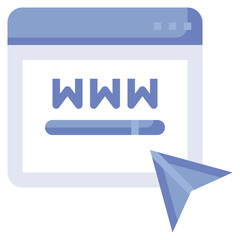 BROWSER flat icon,linear,outline,graphic,illustration