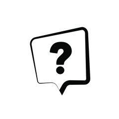 question mark on white backgroud	