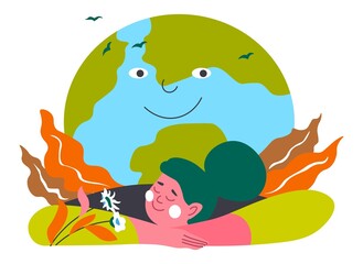 Planet earth, nature conservation protection