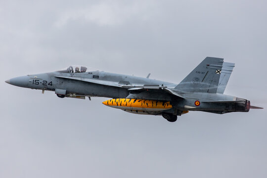 McDonnell Douglas F/A-18 Hornet,Spanish Air Force, Tiger meet