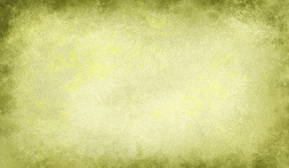 Elegant old green background with texture and dark vignette border, vintage grunge. Abstract background. Abstract concept green background with texture.