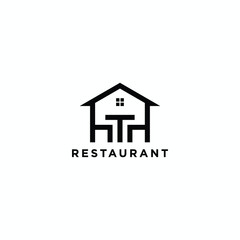 Food House Logo Template Design vector