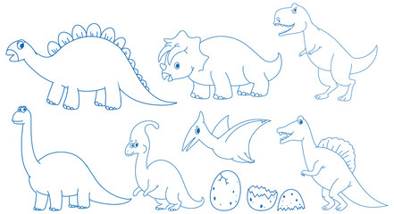 A paper with a doodle design of Dinosaur © GraphicsRF