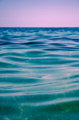 Abstract sea background smooth waves of water