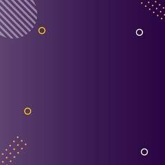 Social media feed banner background with dark colored shapes