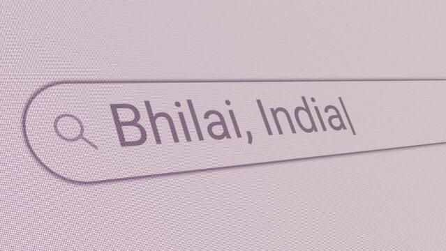 Search Bar Bhilai India 
Close Up Single Line Typing Text Box Layout Web Database Browser Engine Concept