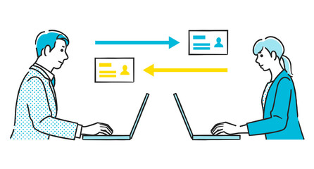 オンライン名刺交換