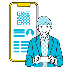 オンライン名刺交換（QRコード）