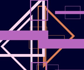 Modern technology business abstract triangles and square simple cover design . Cover design template for the presentation, brochure, catalog, poster, book, magazines.