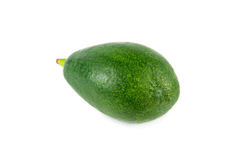 Avocado fruit isolated on white background. Healthy food