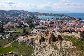 Foca is a town and district in Turkey's Izmir Province, on the Aegean coast.