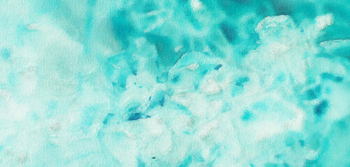 abstract blue watercolor background paper texture