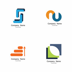 abstract background. Hand drawn various shapes and doodle objects. Modern contemporary trendy vector illustration. Each background is isolated. pastel colors