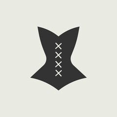  Sexy_lingerie vector icon illustration sign