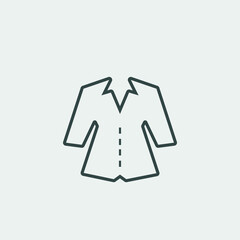 Women_suit vector icon illustration sign