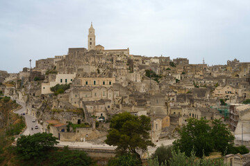 Matera, historic city in Basilicata, Italy