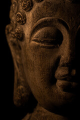 Fototapeta na wymiar head of buddha