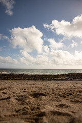 A Cornish Beach in the Sun