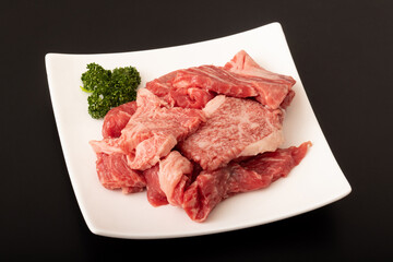 国産牛　牛肉切り落とし　焼き肉用