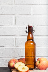 Apple cider vinegar, fruit salad dressing, homemade fermented product