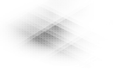 Abstract white and gray color, modern design background with geometric shape. Vector illustration.