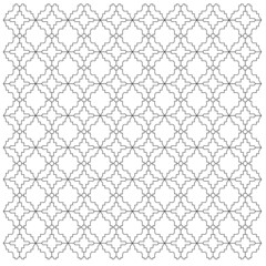 Luxury Ornaments Aztecs Wall Art, Pattern, Texture, Background Black White