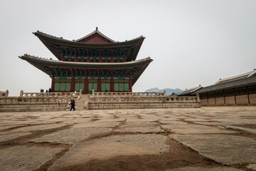 Obraz premium Gyeongbokgung Palace, Seoul, South Korea