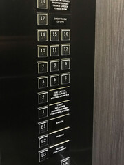 Superstition: Elevator in South Korea missing Floor 4 and 13
