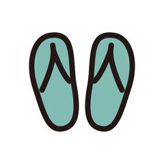 サンダル_カラーアイコン