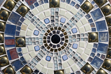 Beautiful texture of Colorful Mosaic