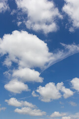 Cloud Against The Blue Sky