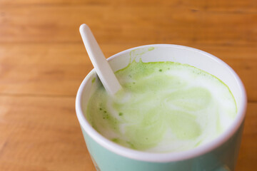 Green tea latte