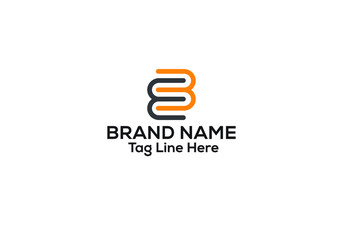 B ,BB letter logo design and template