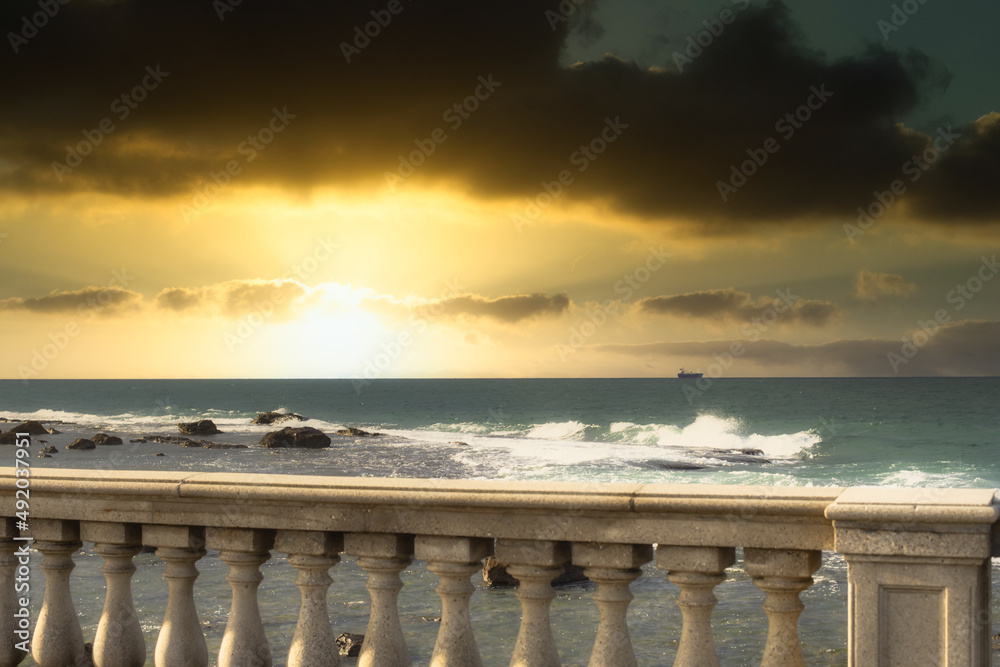 Poster terrazza di livorno