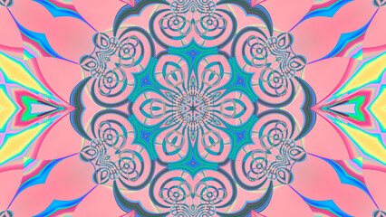 Abstract textural multicolored background kaleiloscope.